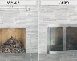 Stoll Door & Log Refurbish