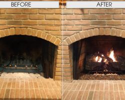 Real Fyre Charred Oak Gas Logs