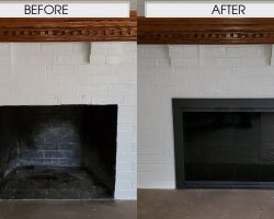 Fireplace Door Transformation Fireplace Door Transformation