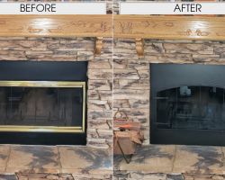 Stoll Bar Iron Door