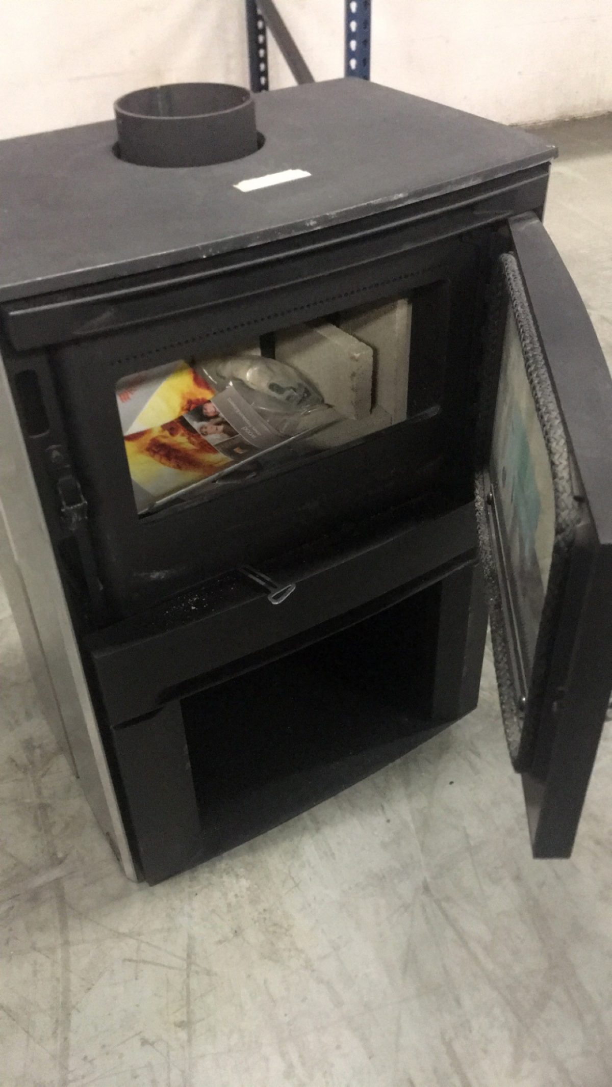 Regency Alterra CS1200 Wood Stove with Stainless Steel Side Panels