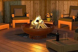 Jatex Corten Steel Fire Pit