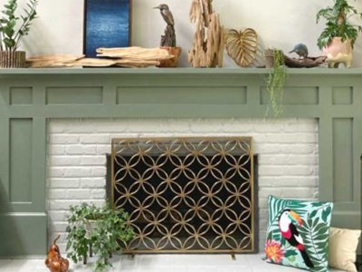 Decorative Fireplace Screen