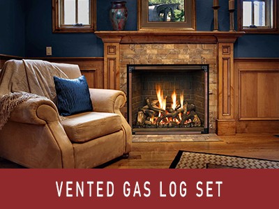 Vented Gas Log Set