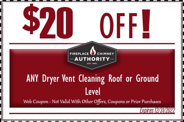 $20 Off Dryer Vent Cleaning