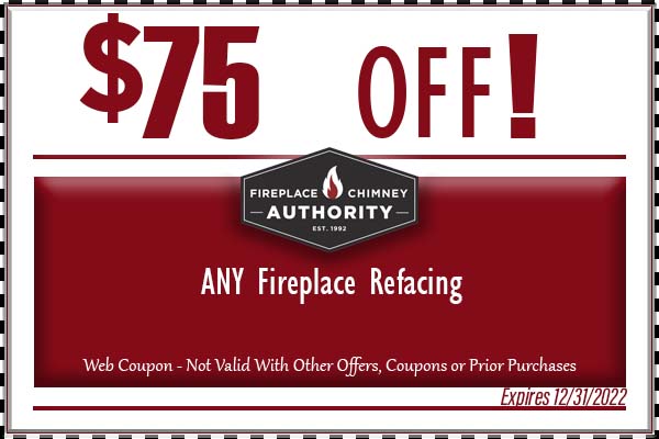 $75 Off Any Fireplace Refacing