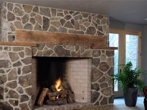 Fireplace Refacing - Natural Stone Veneers