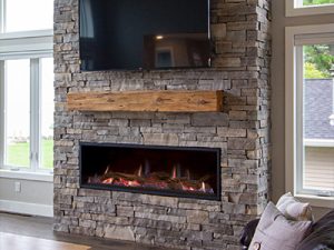 Fireplace Refacing - Natural Stone Veneers