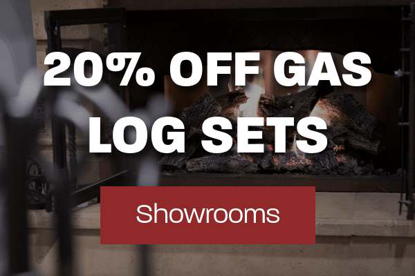 20% OFF Gas Log Sets