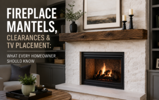 Fireplace Mantels, Clearances & TV Placement: What Every Homeowner Should Know