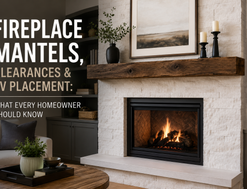 Fireplace Mantels, Clearances & TV Placement