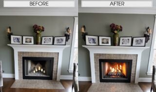 24" Charred Oak Gas Logs with 3-Tiered Burner 24" Charred Oak Gas Logs with 3-Tiered Burner