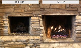 American Oak Gas Log Set American Oak Gas Log Set