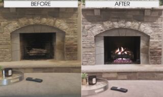 American Oak Gas Logs with G46 Series Burner American Oak Gas Logs with G46 Series Burner