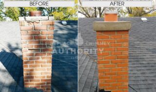 Before & After Chimney Before & After Chimney