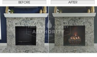Before & After Mountain Crest Oak Logs Before & After Mountain Crest Oak Logs