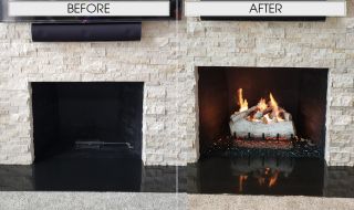 White Mountain Birch Gas Logs
