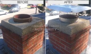 Chimney Cap Installment Chimney Cap Installment
