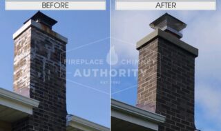 Before & After Chimney Repair Before & After Chimney Repair