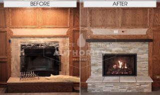 Before & After Gas Insert Before & After Gas Insert