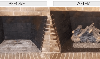 Real Fyre Gas Log Set