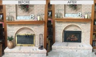 Before and After Direct Vent Insert Before and After Direct Vent Insert