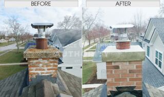 Before & After Masonry Repair Before & After Masonry Repair