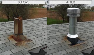 B Vent Replacement