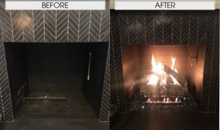 Charred Oak Gas Log Set with G31 Burner System Charred Oak Gas Log Set with G31 Burner System