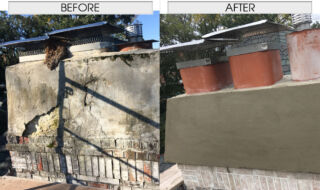 Chimney Repair Before & After Chimney Repairing