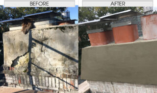 Chimney Repair Before & After Chimney Repairing