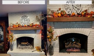 Wood Burning to Gas Burning Transformation Wood Burning to Gas Burning Transformation