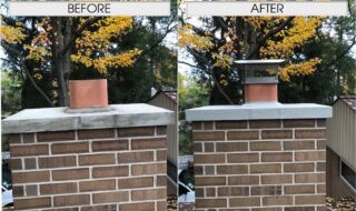 New Chimney Cap and Crown Coat New Chimney Cap and Crown Coat