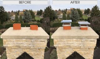New Chimney Cover Transformation New Chimney Cover Transformation
