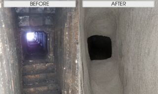 Parging Smoke Chamber Parging Smoke Chamber