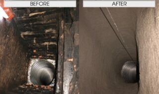 Smoke Chamber Before & After Smoke Chamber Before & After