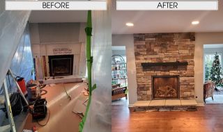 American Hearth TrueFlame Direct Vent Fireplace Project American Hearth TrueFlame Direct Vent Fireplace Project
