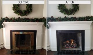 Williamsburg Log Set with American Hearth Vent Free Slope Glaze Burner Williamsburg Log Set with American Hearth Vent Free Slope Glaze Burner