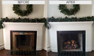 Williamsburg Log Set with American Hearth Vent Free Slope Glaze Burner Williamsburg Log Set with American Hearth Vent Free Slope Glaze Burner