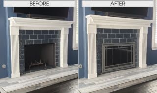 Before & After Custom Stoll Doors Installment Before & After Custom Stoll Doors Installment