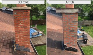 Chimney Rebuild and Crown Chimney Rebuild and Crown
