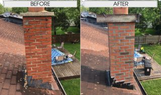 Chimney Rebuild and Crown Chimney Rebuild and Crown