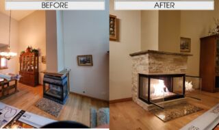 Before & After Refacing Before & After Refacing