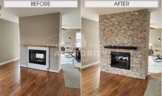 Before & After Refacing Before & After Refacing