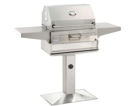 22-SC01C-P6 24" Charcoal Post Mount Grill 22-SC01C-P6 24" Charcoal Post Mount Grill