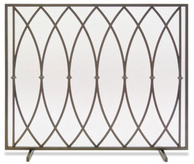 Addison Single Panel Fireplace Screen Addison Single Panel Fireplace Screen