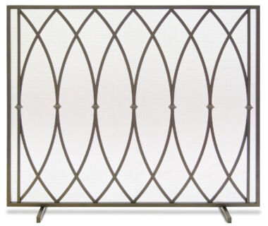 Addison Single Panel Fireplace Screen Addison Single Panel Fireplace Screen