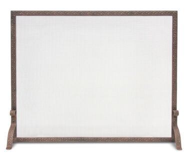 Ballard Embossed Fireplace Screen Ballard Embossed Fireplace Screen