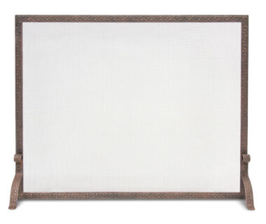 Ballard Embossed Fireplace Screen Ballard Embossed Fireplace Screen