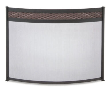 Basket Weave Fireplace Screen Basket Weave Fireplace Screen